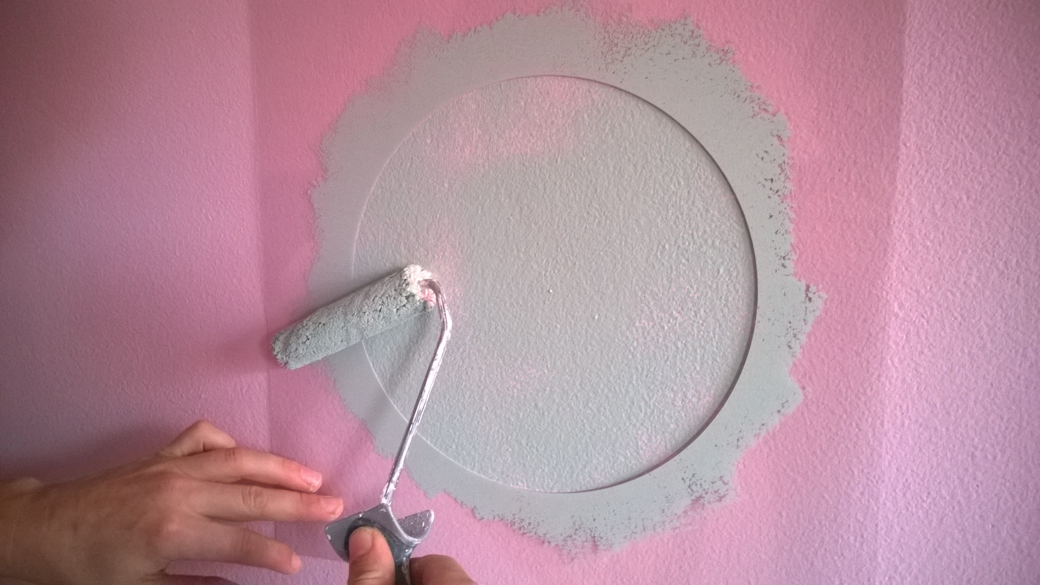 Videonávod malířské šablony - Jak jednoduše namalovat kruhy na stěnu